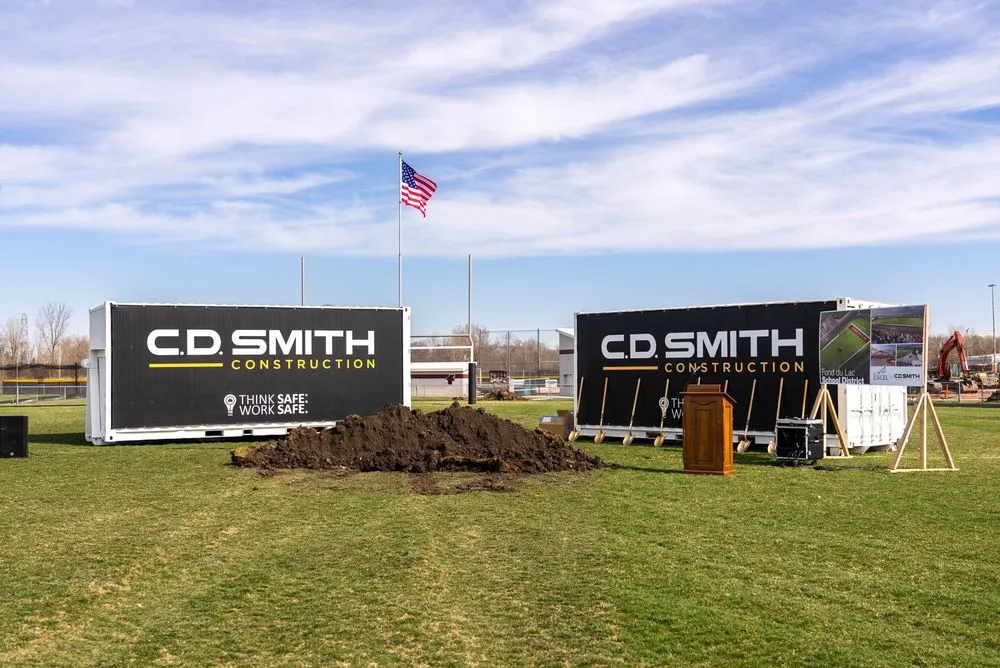 Fond du Lac Athletic Complex groundbreaking ceremony